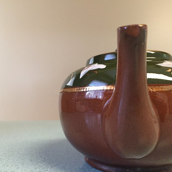 SADLER TEA POT "BROWN BETTY " made in England - Picture 5 of 12